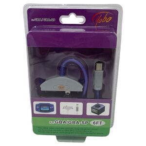 Yobo 6FT GBA GBA-SP to GameCube Wii Link Cable Purple GC-5146Y NEW